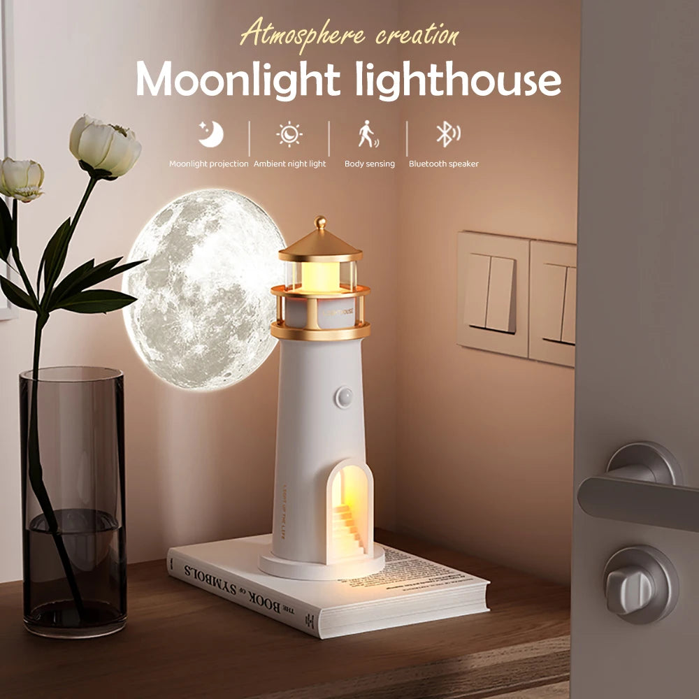Moon Lighthouse Ambient Light