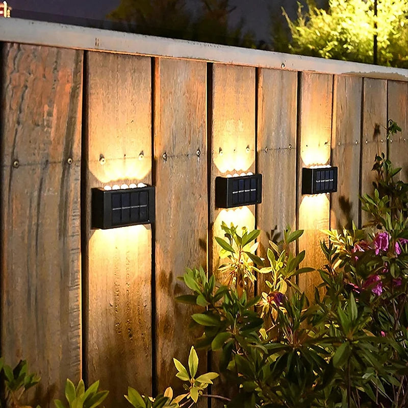 Solar Up Down Wall Light Outdoor