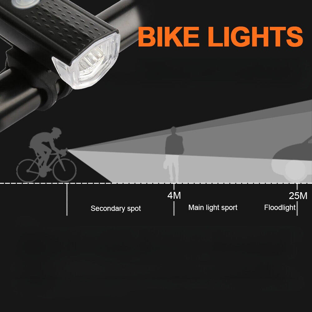 LED Bike Light Set