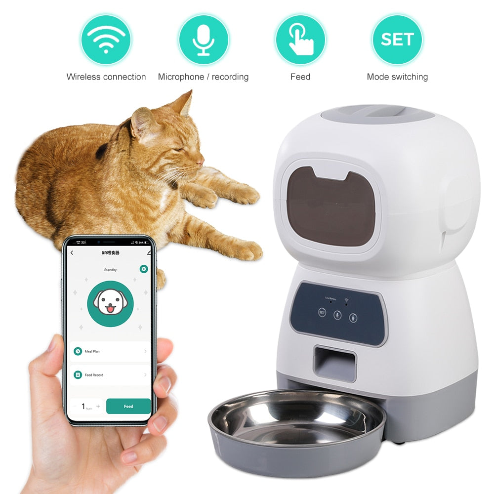 Smart Pet Feeder Food Dispenser