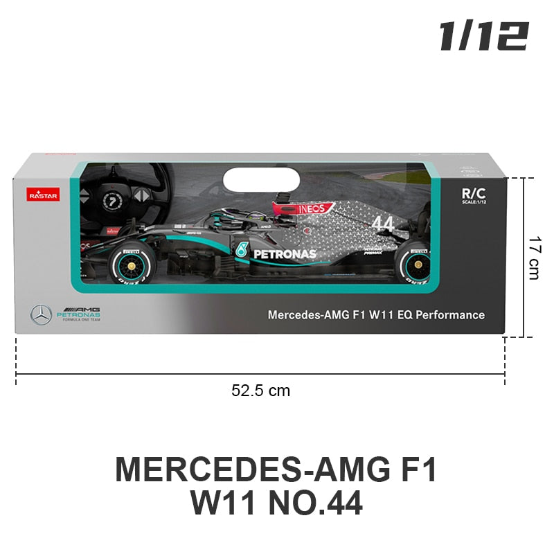 F1 Mercedes-AMG W11 EQ RC Car 1:12/1:18