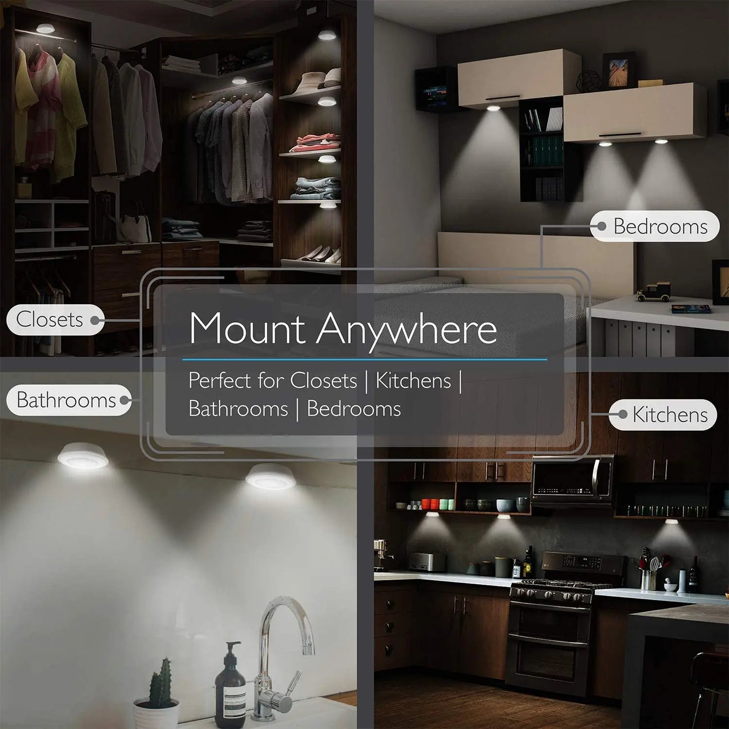 Wireless Remote Control Spotlights