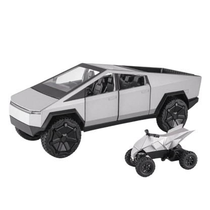 Tesla Cyber Truck with Cyberquad 1:24