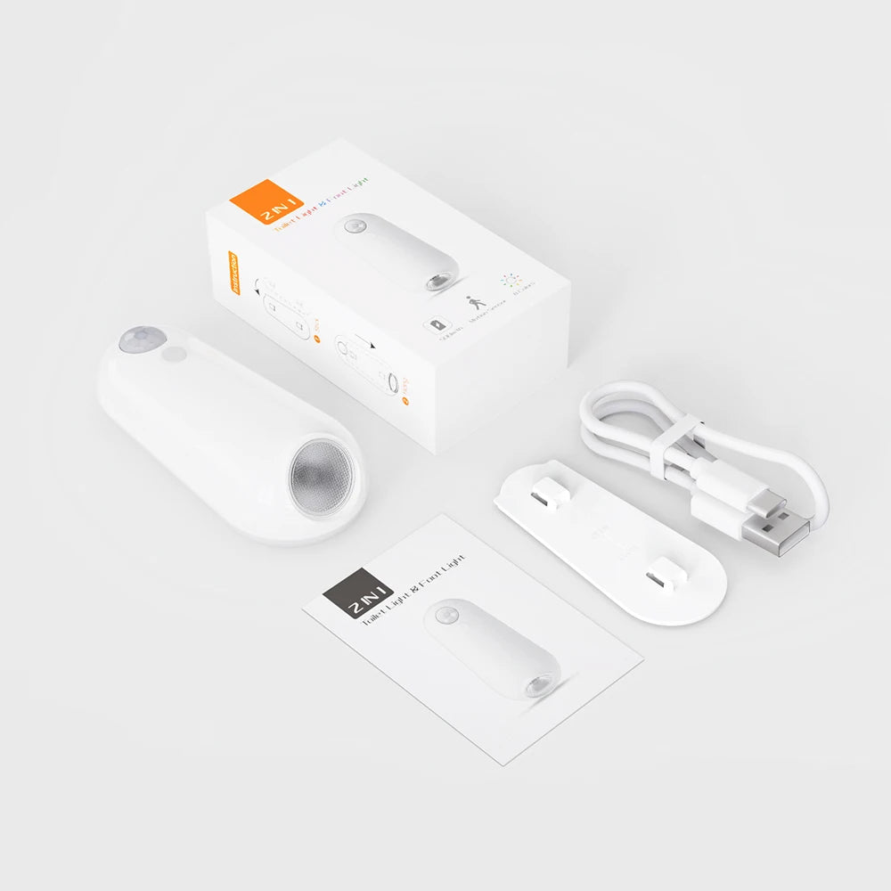 Smart Motion Sensor Toilet and Foot Night Light