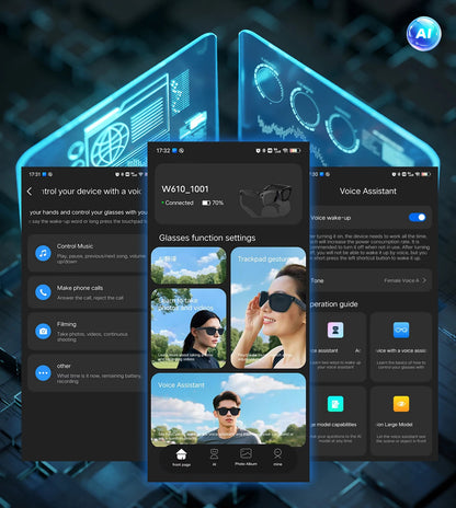 Tech-Haus Vision AI+ Smart Glasses