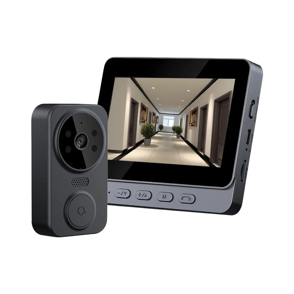 Wireless Video Doorbell with Intercom