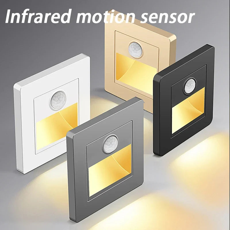 Recessed Motion Sensor Stair Lights