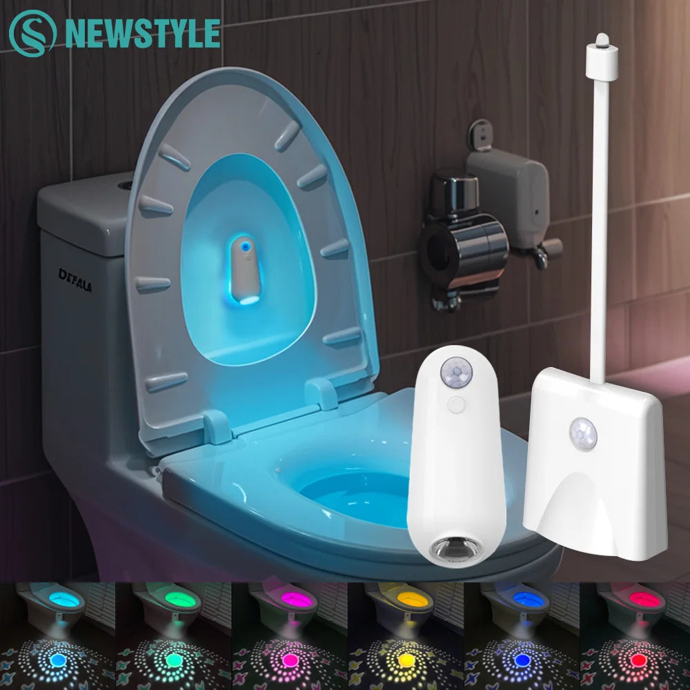 Smart Motion Sensor Toilet and Foot Night Light