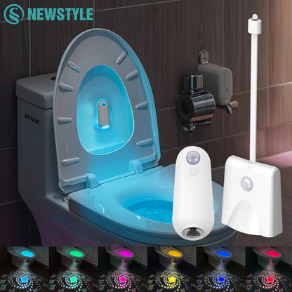 Smart Motion Sensor Toilet and Foot Night Light