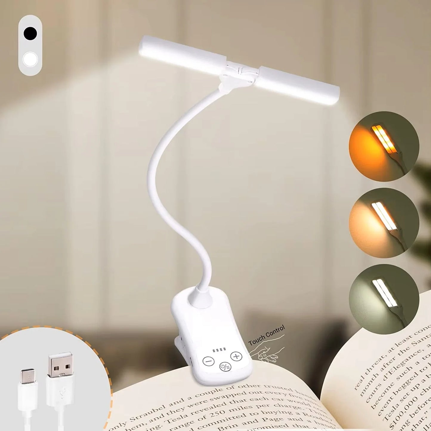 LED Clip-On Reading Light