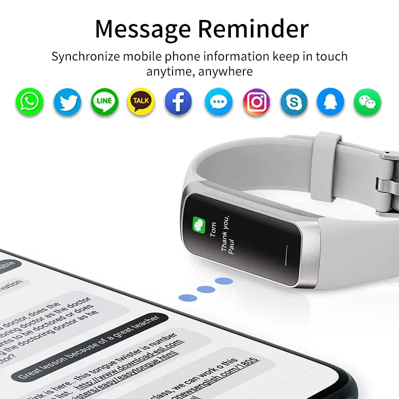 LIGE C60 AMOLED Smartwatch