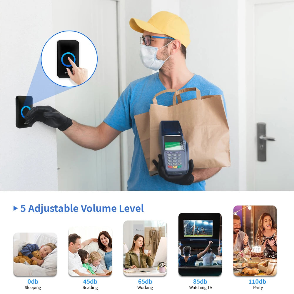 Meian Wireless Smart Doorbell Kit