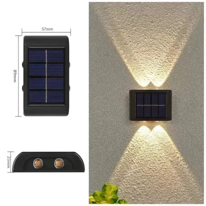 Solar Up Down Wall Light Outdoor