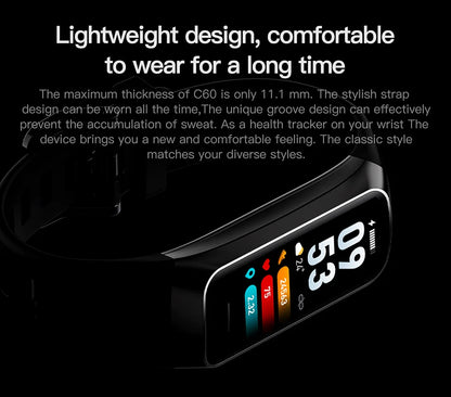 LIGE C60 AMOLED Smartwatch