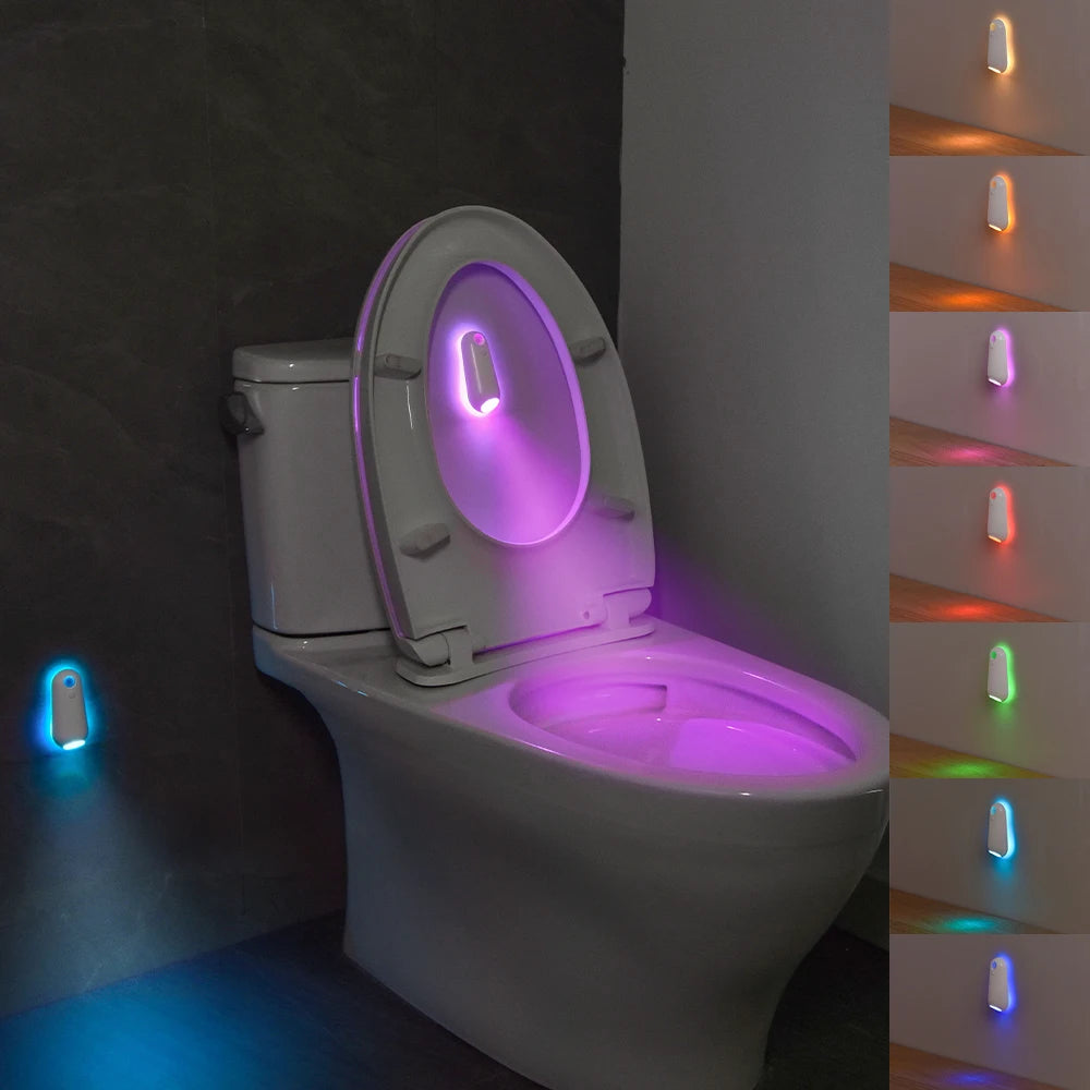 Smart Motion Sensor Toilet and Foot Night Light