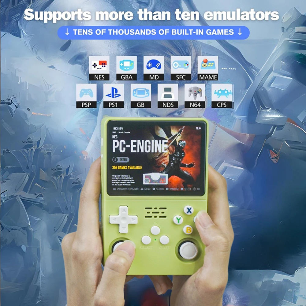 R36S Handheld Game Console