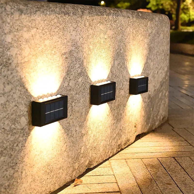 Solar Up Down Wall Light Outdoor