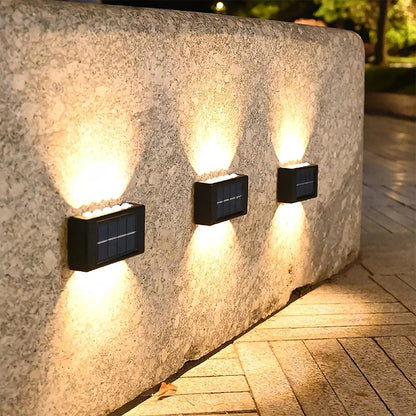 Solar Up Down Wall Light Outdoor