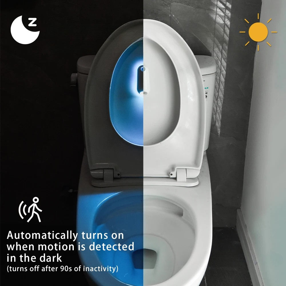 Smart Motion Sensor Toilet and Foot Night Light