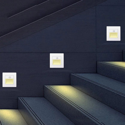Recessed Motion Sensor Stair Lights