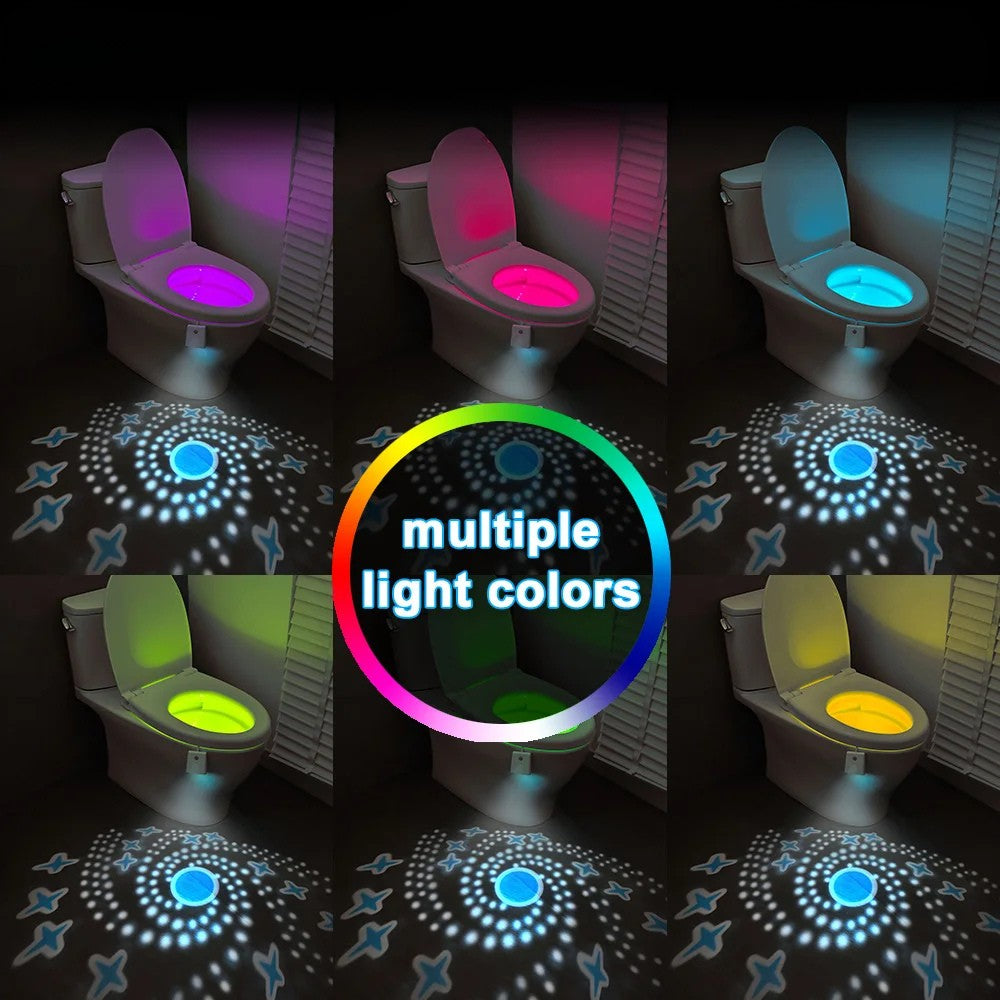 Smart Motion Sensor Toilet and Foot Night Light