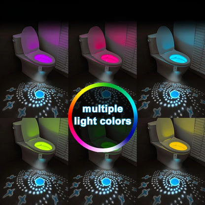 Smart Motion Sensor Toilet and Foot Night Light