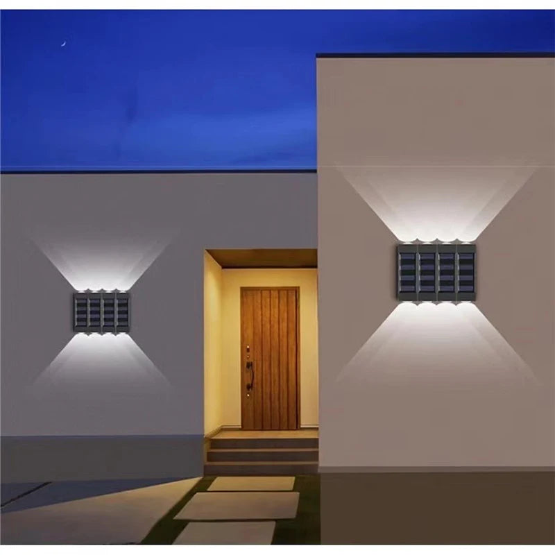 Solar Up Down Wall Light Outdoor
