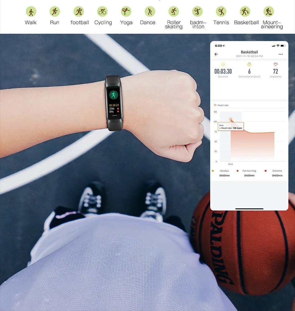 LIGE C60 AMOLED Smartwatch