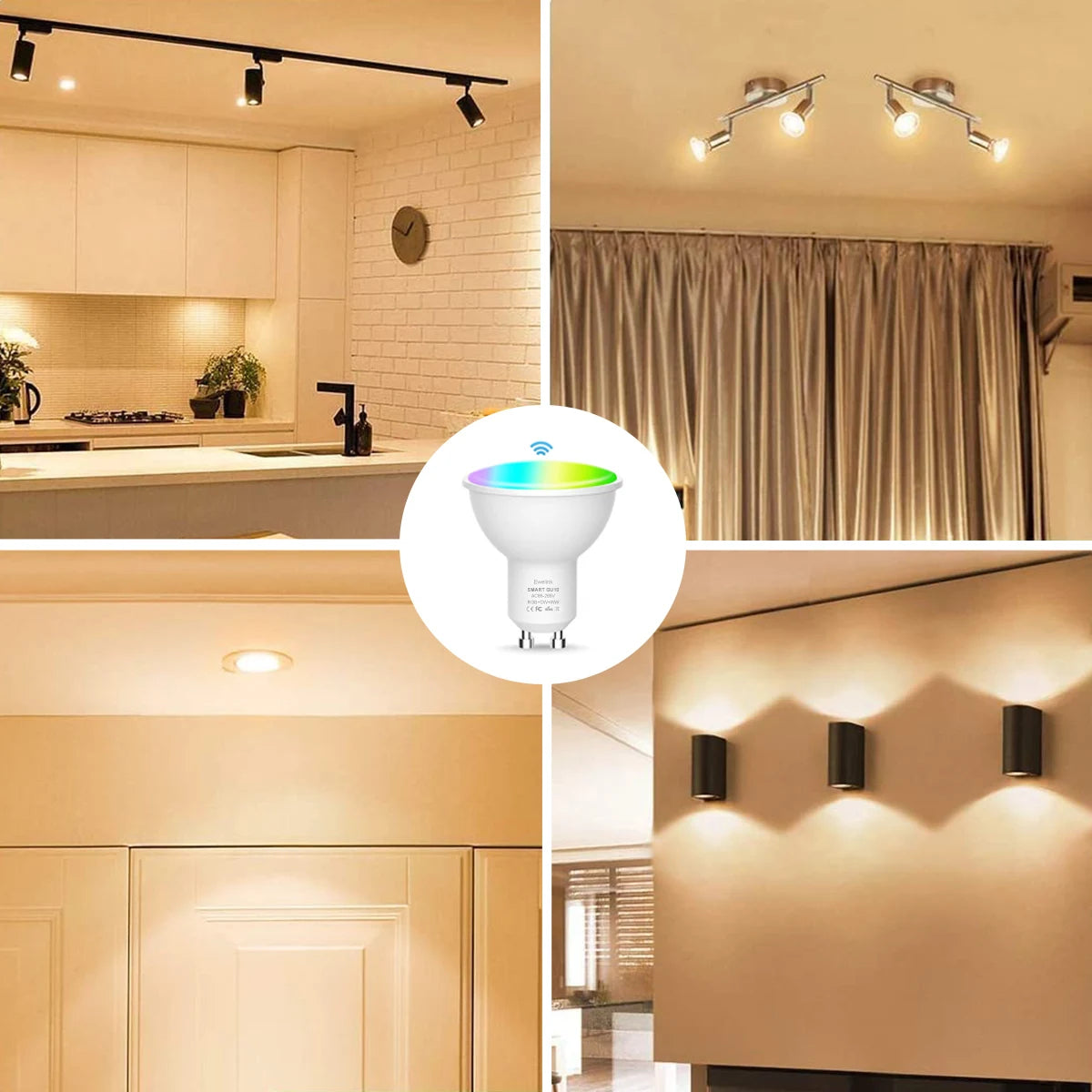 Tuya WiFi GU10 Smart LED Bulb