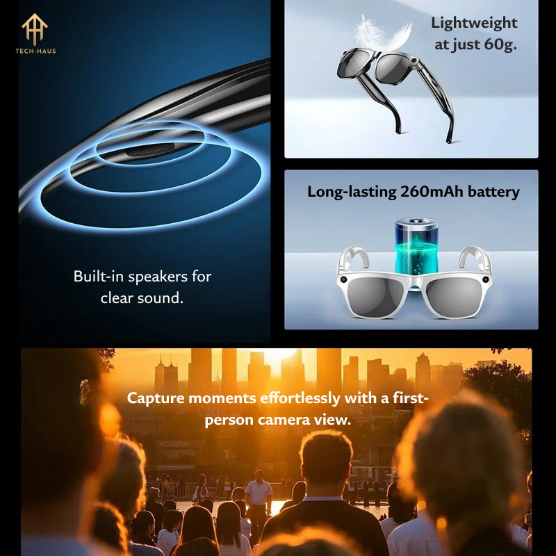 Tech-Haus Vision AI Smart Glasses
