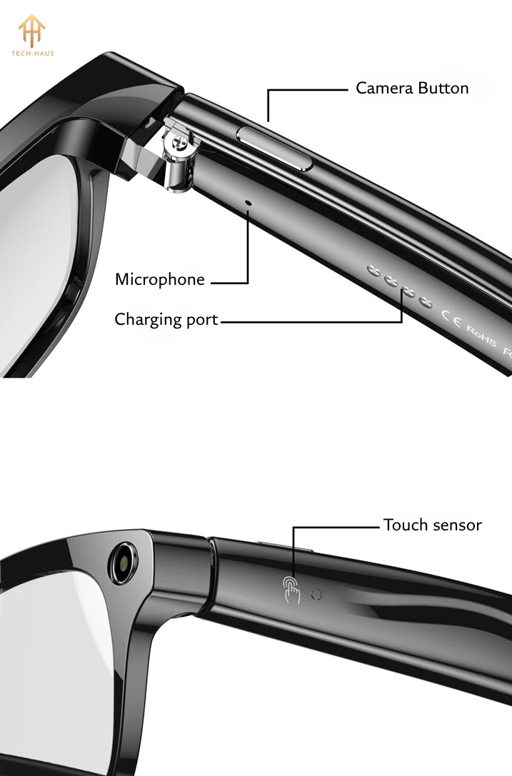 Tech-Haus Vision AI Smart Glasses