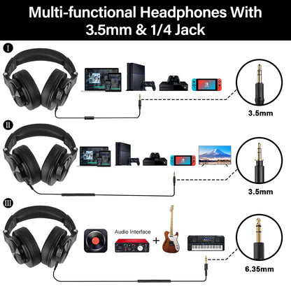 Oneodio A70 Fusion Wireless Headphones