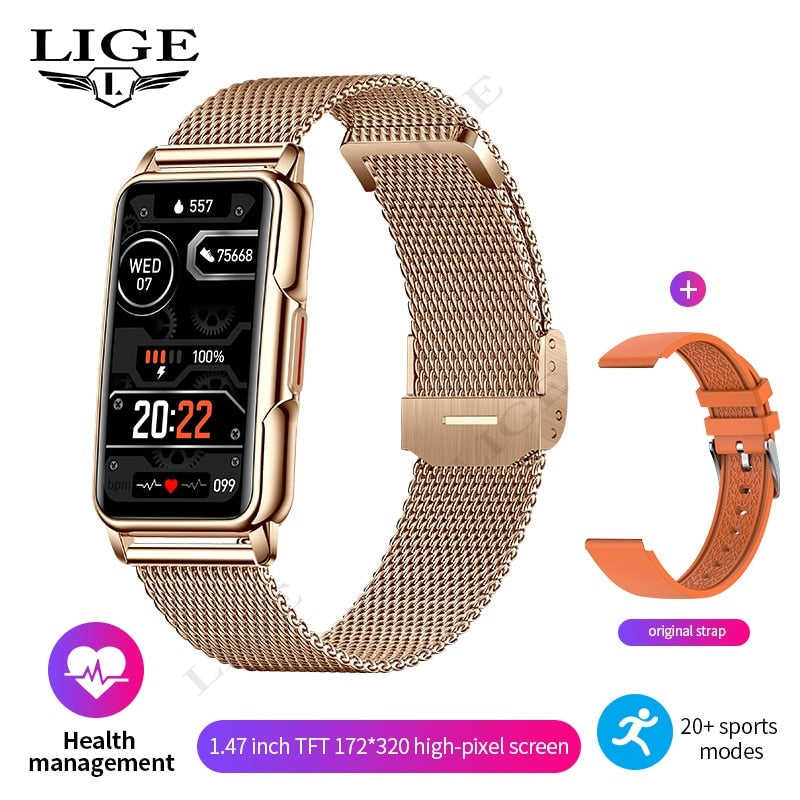 LIGE IP67 Women's Smart Watch