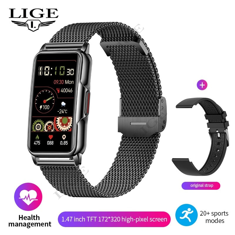 LIGE IP67 Women's Smart Watch