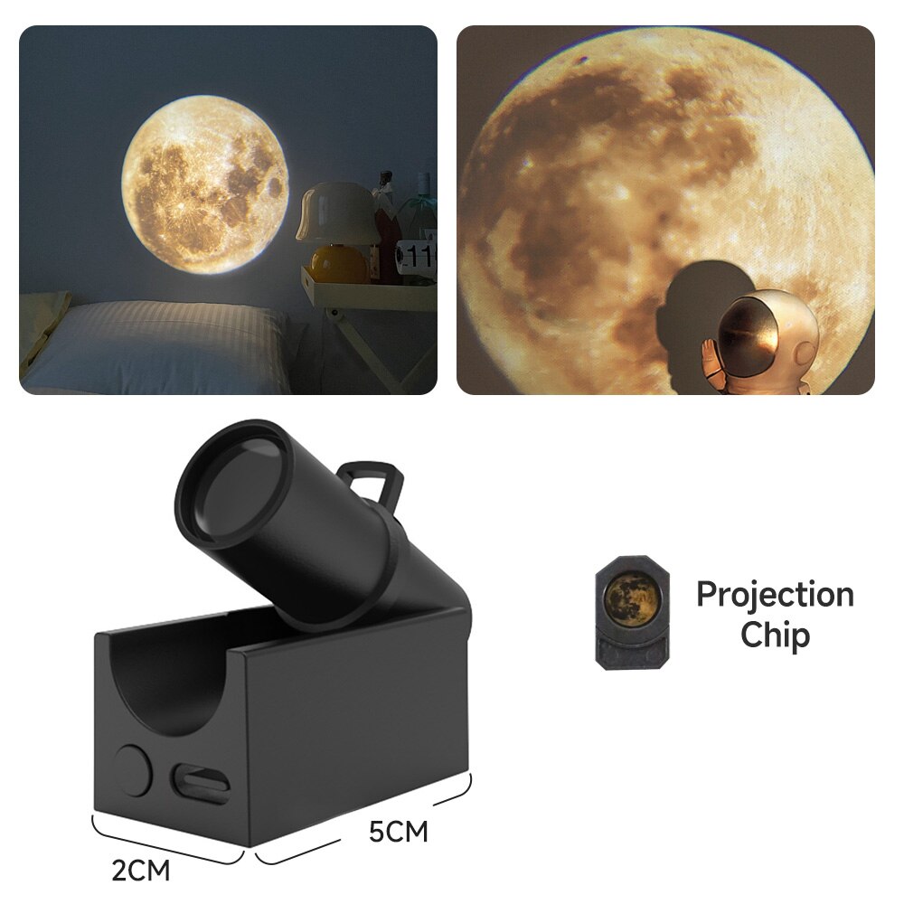 Moon Projection Night Lamp