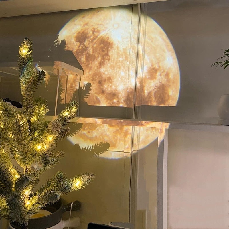 Moon Projection Night Lamp