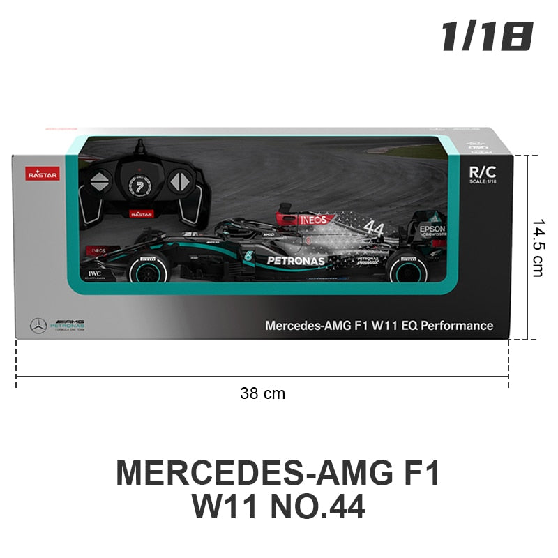 F1 Mercedes-AMG W11 EQ RC Car 1:12/1:18