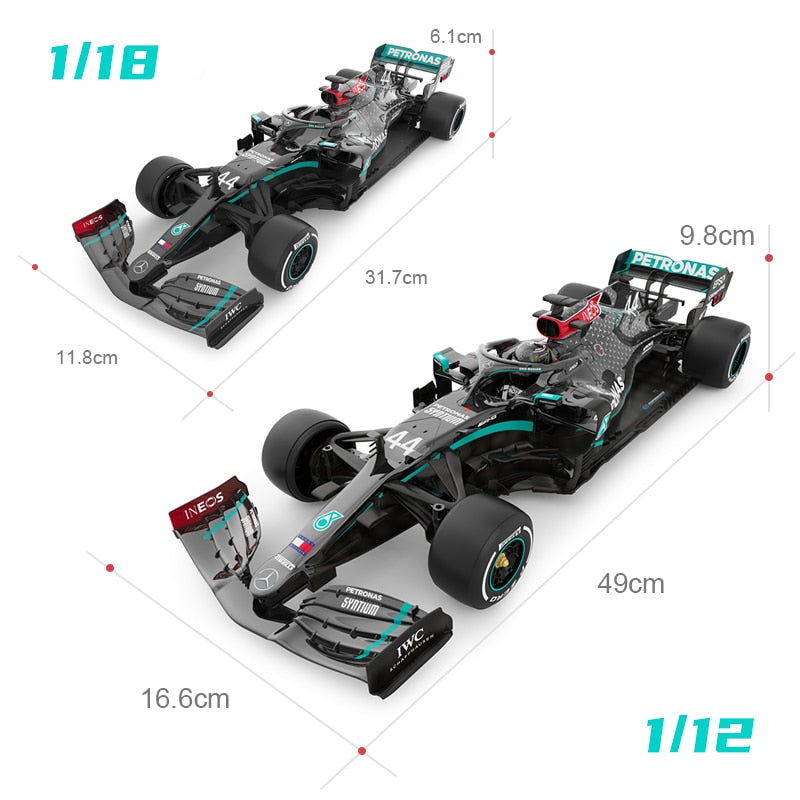 F1 Mercedes-AMG W11 EQ RC Car 1:12/1:18