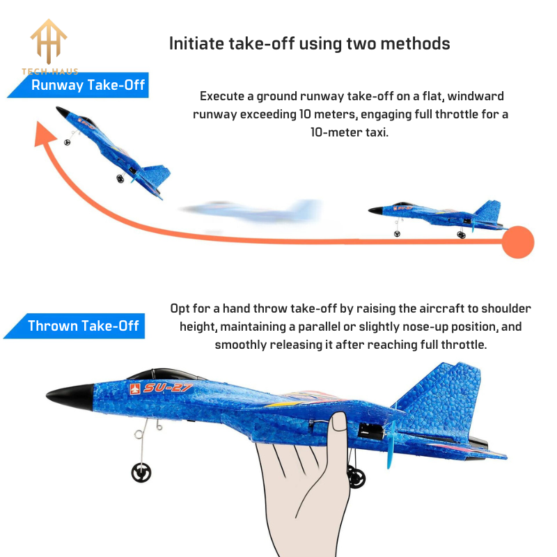 RC Fighter Jet Plane F-22 Raptor and Sukhoi Su-27