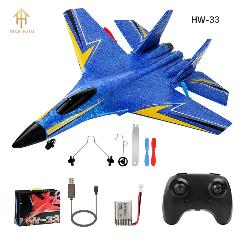 RC Fighter Jet Plane F-22 Raptor and Sukhoi Su-27