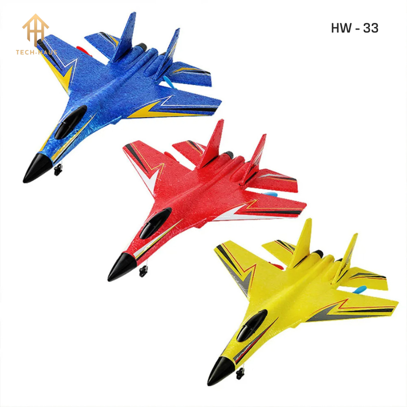 RC Fighter Jet Plane F-22 Raptor and Sukhoi Su-27