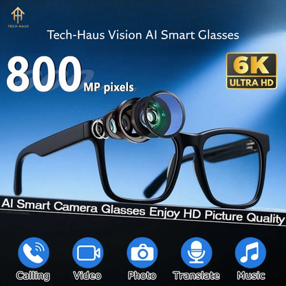 Tech-Haus Vision AI Smart Glasses