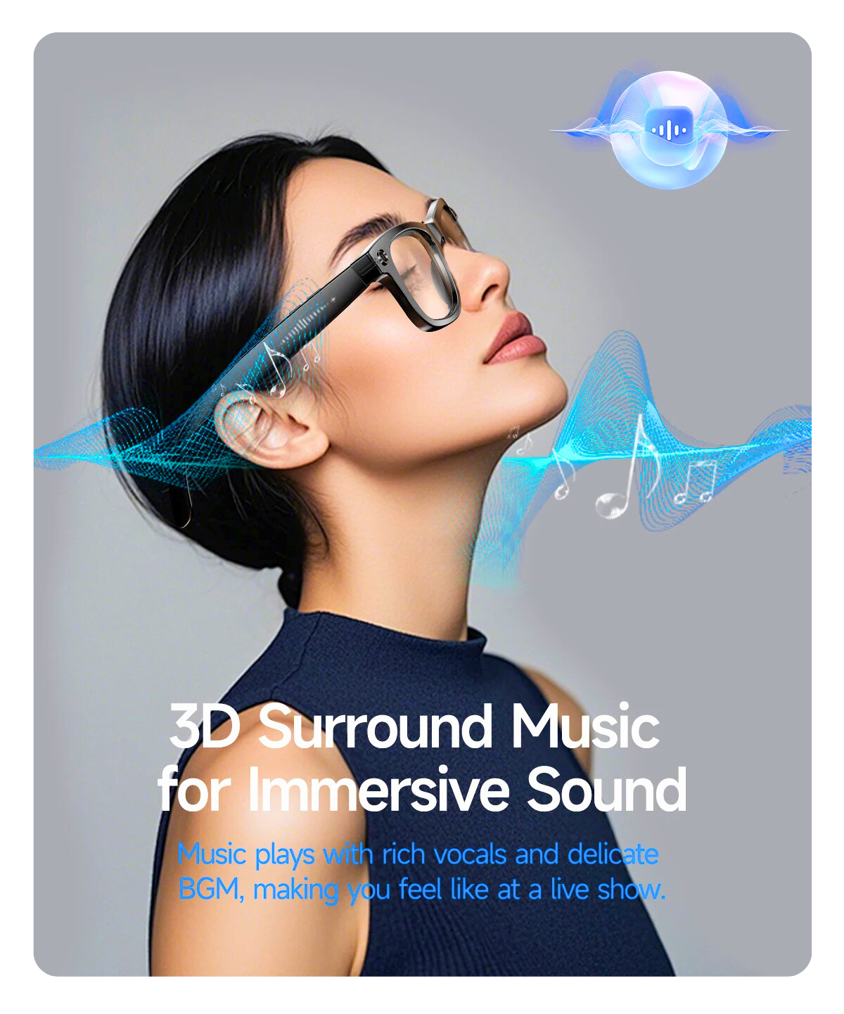 Tech-Haus Vision AI Smart Glasses
