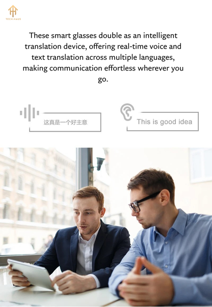 Tech-Haus Vision AI Smart Glasses