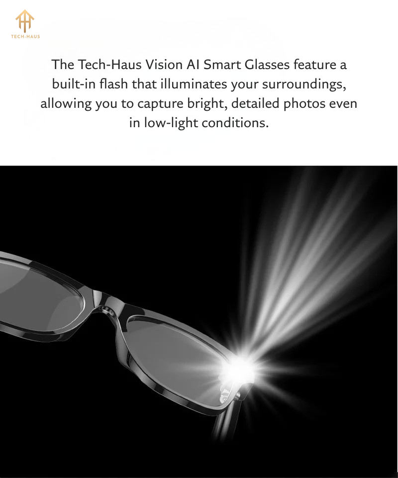 Tech-Haus Vision AI Smart Glasses