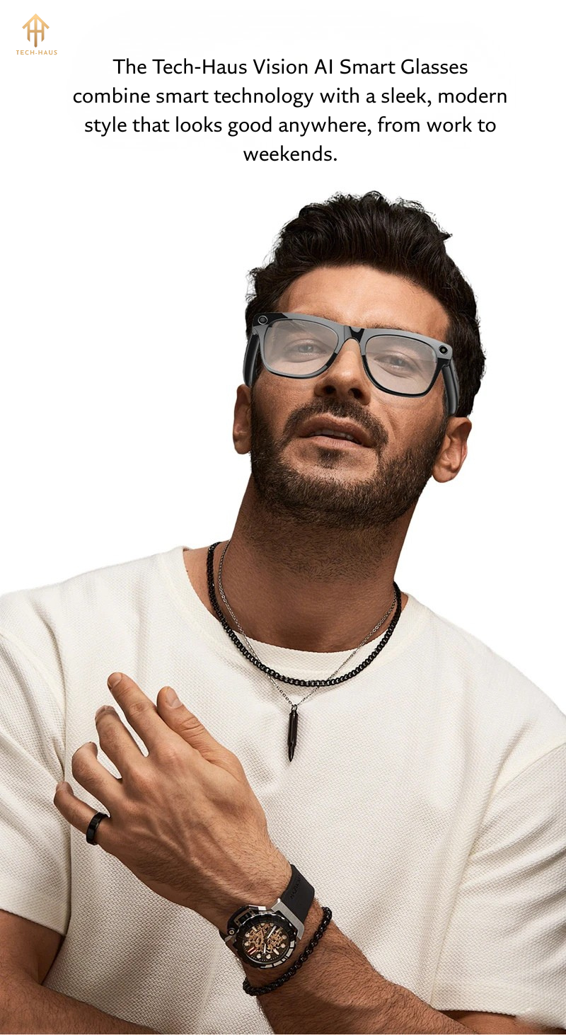 Tech-Haus Vision AI Smart Glasses