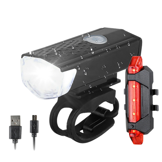 LED Bike Light Set