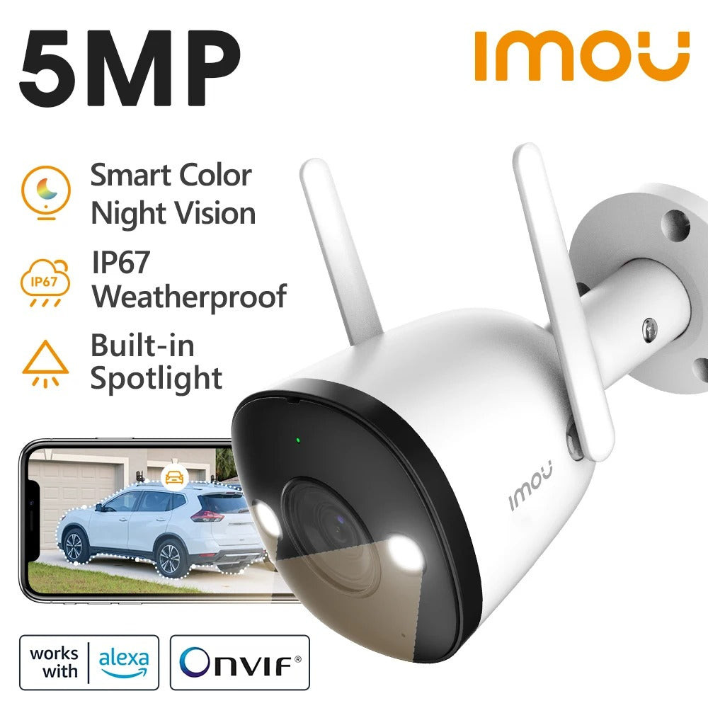 iMou Bullet 2E 5MP WiFi Outdoor Camera