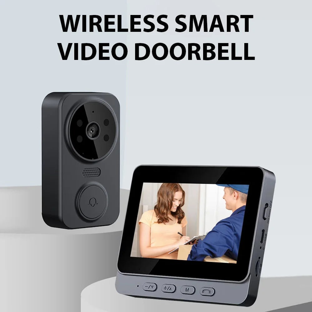 Wireless Video Doorbell with Intercom