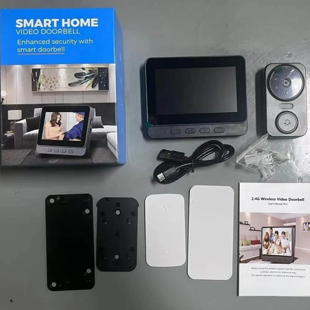 Wireless Video Doorbell with Intercom